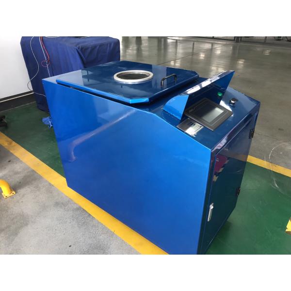 Blue Color Large Loading Zinc Flake Coating Equipment PLC Control
