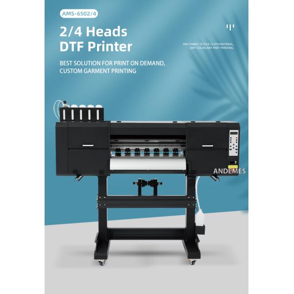 A1 60cm Dtf Printer Roll To Roll Machine All In One Model White Ink Circulation
