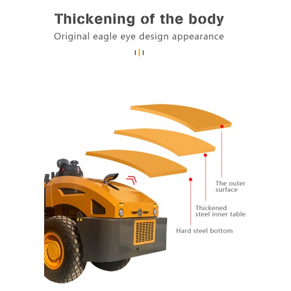 Single Drum Tandem Vibratory Road Roller Second Hand Compactor