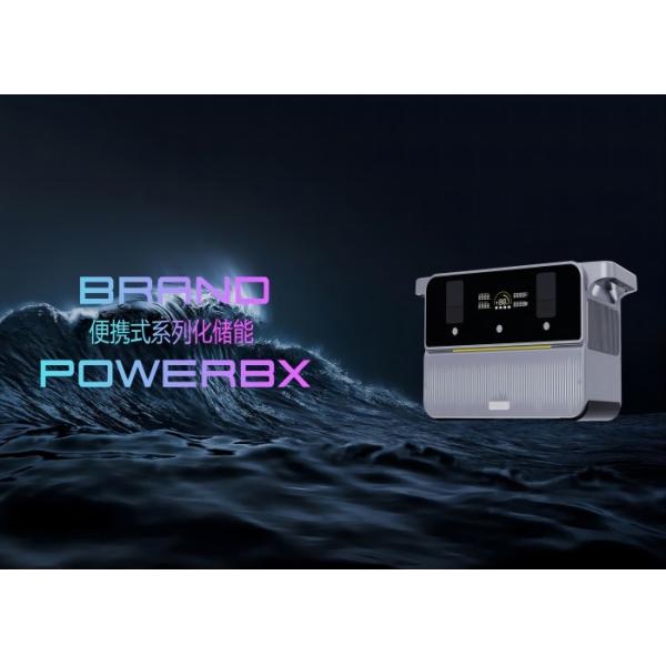 2400W BMS Portable Solar Power Generator , Explosionproof Camping CPAP Power Supply