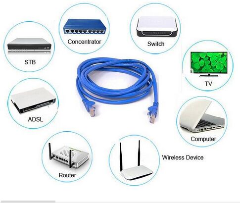 Customized Aluminum Foil Cat6 FTP Cable 100 base-TX , 10 base-T