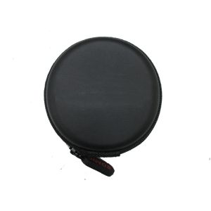 Quality Round Hard Shell Headphone Case , Portable Headphone Case LT-V82004 for sale