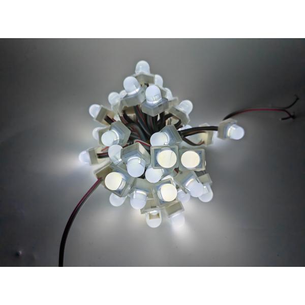 Square LED Pixel Module Light 12mm 0.3W DC12V 160 Degree for Customized Needs
