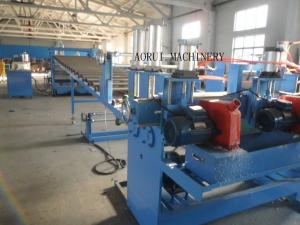 China PP PE Plastic Board Extrusion Line , PP PE Wood Plastic Door Board Production Line on sale