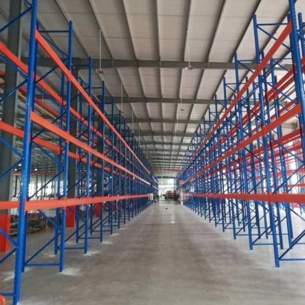 Heavy Duty Pallet Racks With Customized Number Of Levels Warehouse Storage Racks