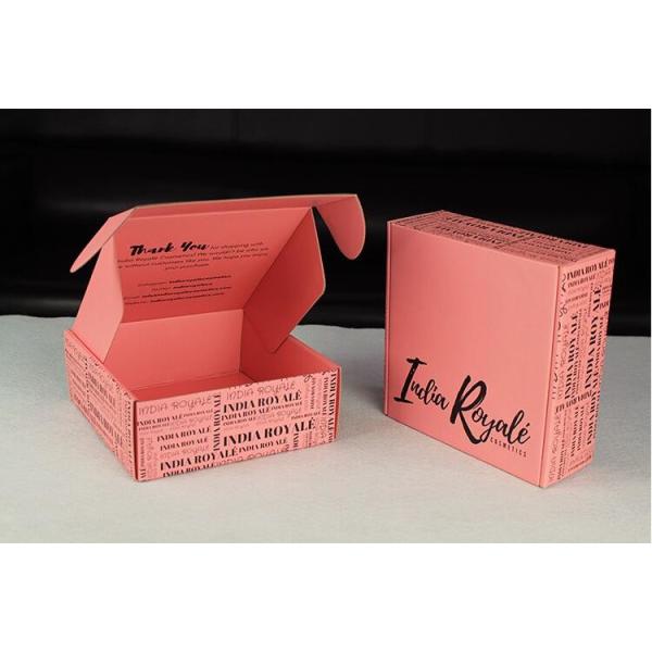Gift Matt Lamination Recyclable Corrugated Paper Mailer Boxes Packaging Box