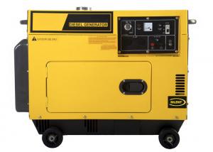 Quality Silent Small Portable Diesel Generator with 4-stroke , air-cooled , single-cylinder engine for sale