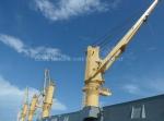 Marine decking Cranes with certificate