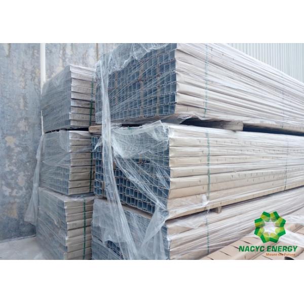 High Flexibility Anodized Ground Mount Solar Racking Systems Reasonable Design