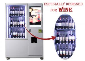 China Automatic Elevator Red Wine Bottle Vending Machine With Lift And Conveyor System on sale