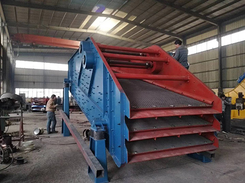 Large Processing Capacity Vibratory Screening Equipment High Efficiency
