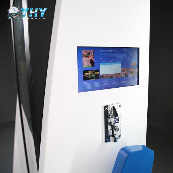 55 Inch Screen 9D VR Simulator Self Service VR HTC Platform