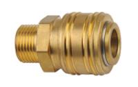 Quality Close Type Pneumatic Quick Coupling Brass Pneumatic Quick Disconnect for sale