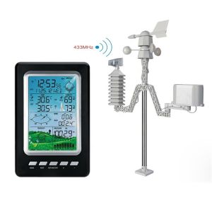 Get Real-Time Weather Data With Our Solar Powered Wi-Fi Weather Station Weight 1