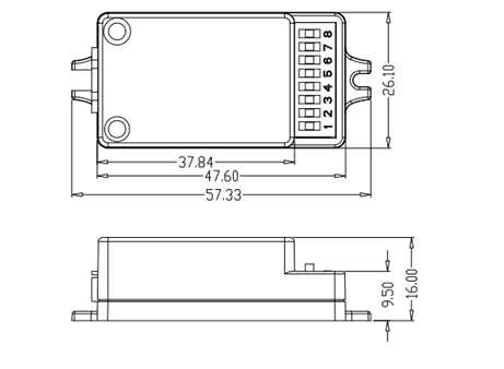 DALI Driver Microwave Movement Sensor 12V DC With Intelligent Lighting Control
