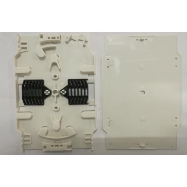 Splice Holder Fiber Optic Termination Boxes ABS Material For Crimp Splice Protector