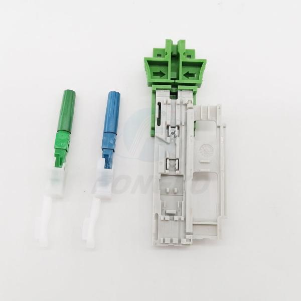 Telecommunication Single Mode Fiber Quick Connector for FTTX FTTH LC