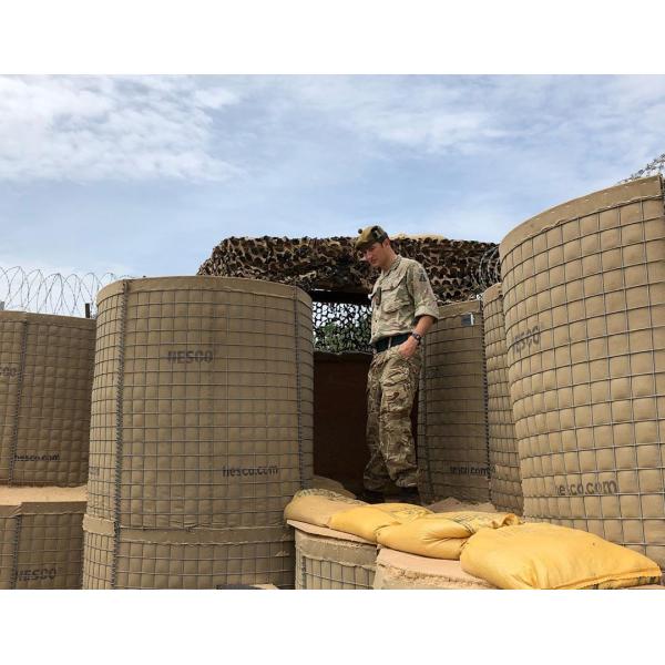 Mil 2 Defensive Barrier Hot Galvanized Fireproof