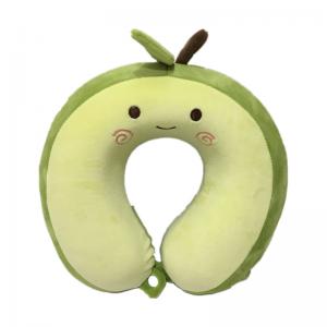 Quality 0.3m 11.81in U Shaped Pillow For Neck Pain Large Avocado Stuffed Animal Girlfriend Gift for sale