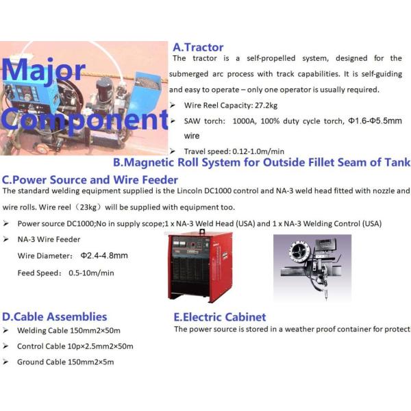 Customizable Simple Operation Automatic Tank Welding Machine For Intermediate Frequency