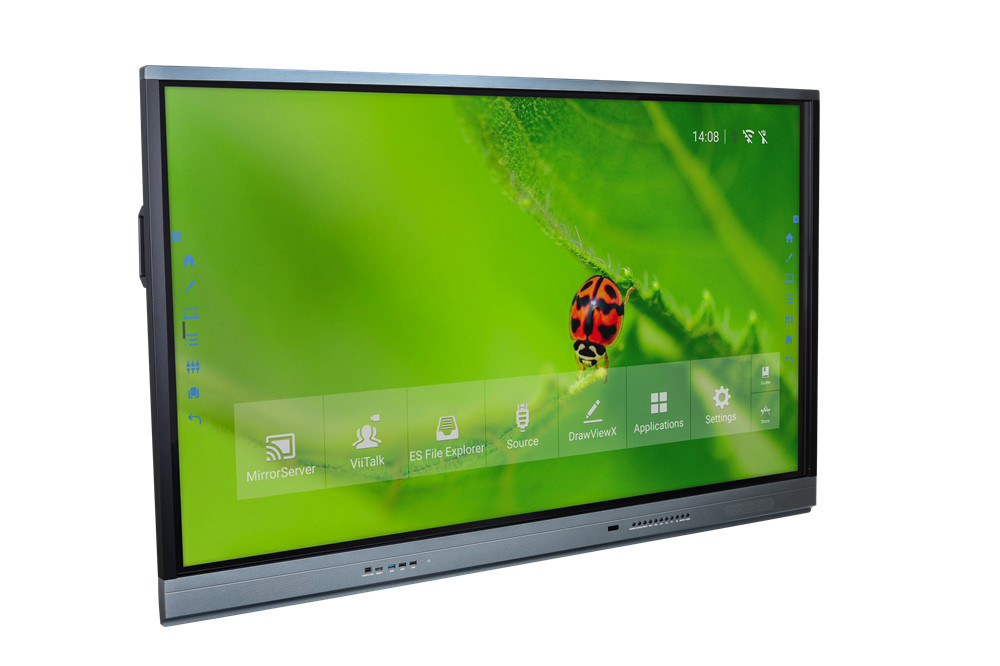 32G Interactive Touch Screen Monitor , 8ms Smart Board Panel