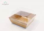 Customized Takeaway Food Containers Bakery Box Suit For Cafe / Sweet Shop