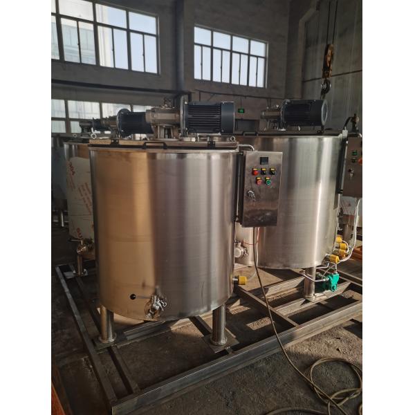 Cocoa Butter Melting Tank 500kg H Tempering Chocolate Enrobing Line