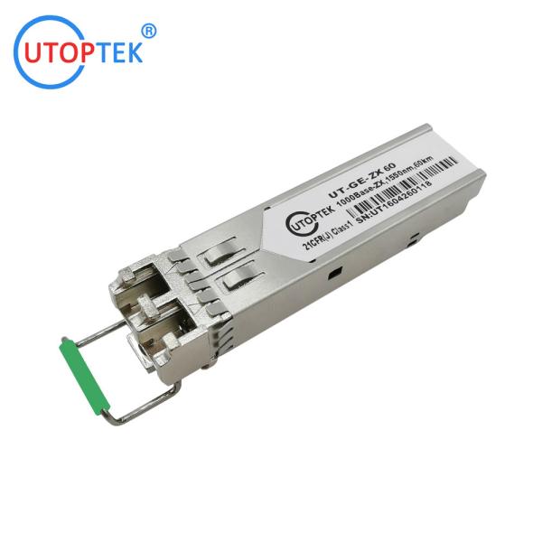 2.5Gb/s SFP Single mode 1550nm 120km duplex LC optical fiber Transceiver Module DDM for cisco/huawei/Aruba/HP