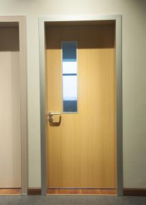 China Heat Insulation Custom Made Interior Doors , MDF Flush Doors Color Optional on sale