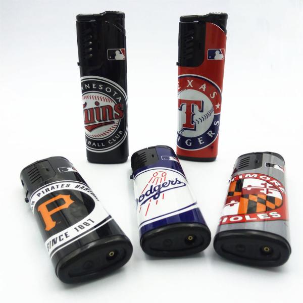 Plastic Windproof Electronic Smoking Lighter in Competitive within Model NO. DY-F001