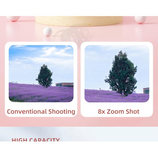 50 Million Pixels Colorful Appearance 4K HD Video AF Auto Focus Fashion Style Camera with Fast Focusing