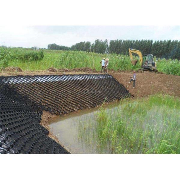 Retaining Wall Geocell Confinement System