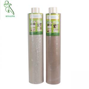 China Temporary Hardwood Floor Protection , Fiber Waste Cardboard Floor Covering Paper Rolls on sale