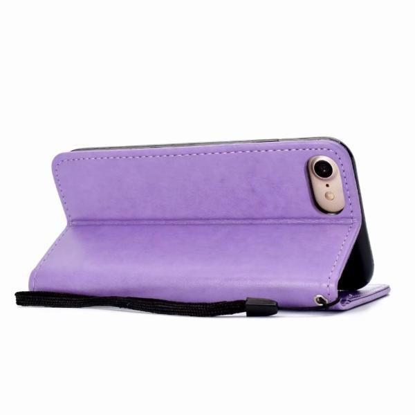 Embossed Mermaid Mariner Spirit Leather Wallet Case for iPhone