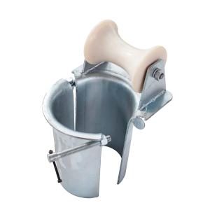 Cable Pulling Rollers Protecting Tackle Single Wheel Pulley