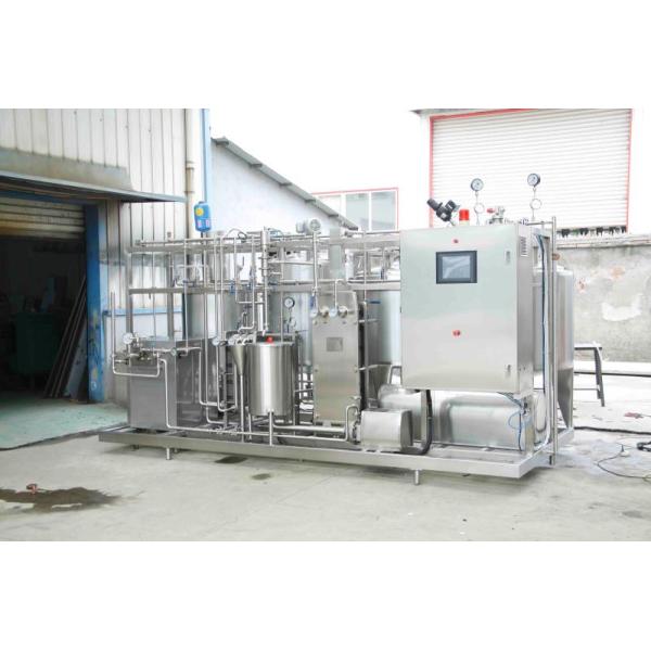 UHT Sterilizer Machine For Dairy Beverage Plant Solution / Fruit Pasteurizer