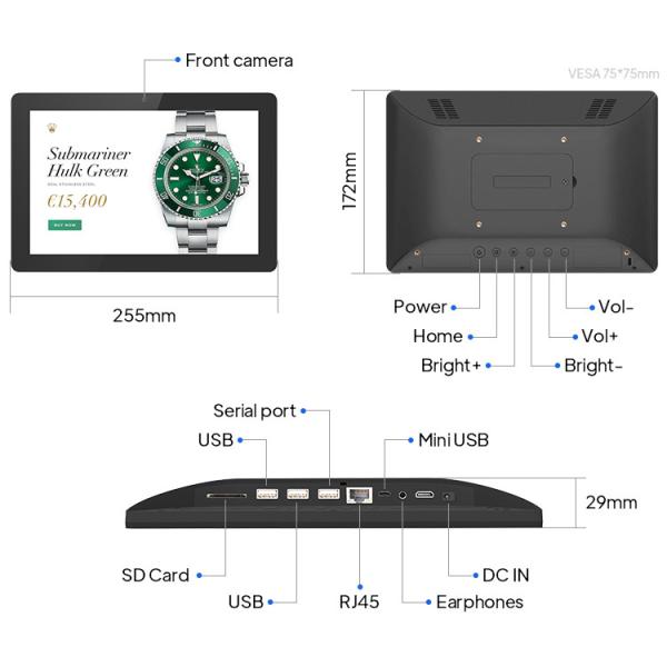 250cd/M2 POE Digital Signage