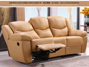 Quality 2015 new Recliner leather sofa set H930 for sale