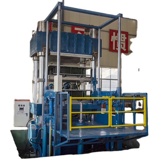 Large Solid Tire Hydraulic Hot Press Plate Vulcanizing Press with Automatic Control