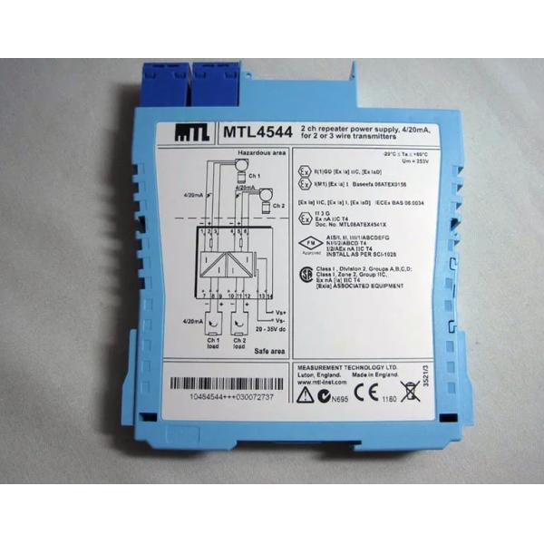 Two Channels MTL4544 MTL Instrument Power Supply Repeater