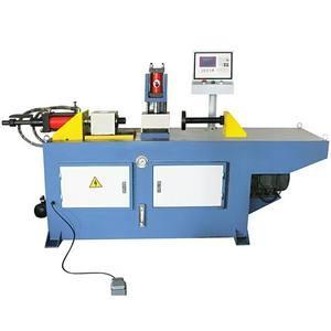 Quality Double Head Pipe Shrinking Machine 60mm Tube End Forming Touch Screen for sale