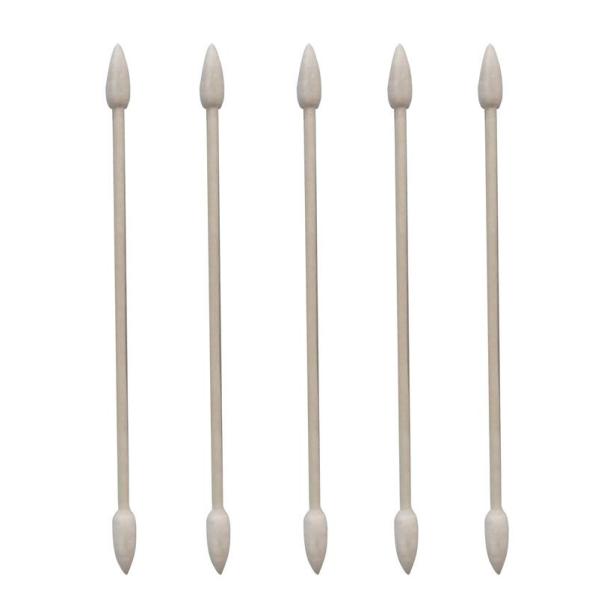 3 Inch Slim Paper Handle Cleanroom Consumables Lint Free Cotton Swabs