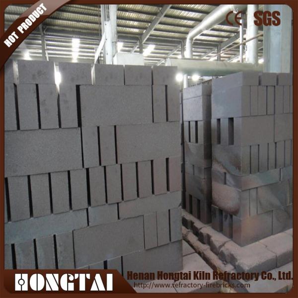 Refractoriness 1770°-2000° High Fired Magnesite Chrome Refractory Bricks for Glass Furnace