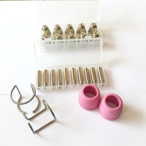 Quality AG60 SG55 Plasma Cutter Consumables Electrode Nozzle Shield And Spacer for sale