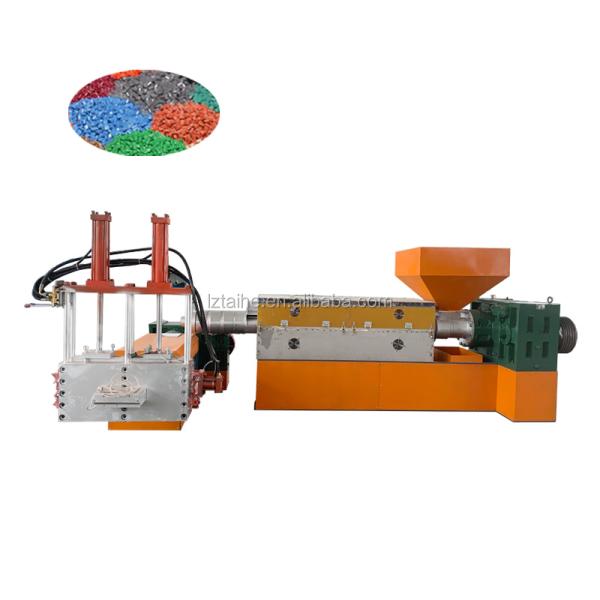LDPE HDPE Water Ring Cutting Plastic Pelletizer Machines Recycling Pelletizer