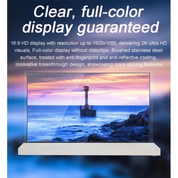 Exhibitions Transparent OLED Display Double Sided Digital Oled Clear Display