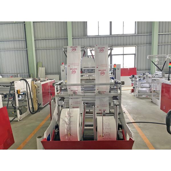 biodegradable roll garbage bag on roll making machine