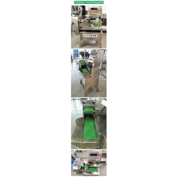 Multifunction 20mm 500kg/H Green Leafy Vegetable Cutter