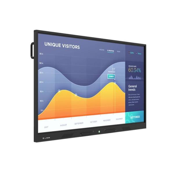 Multi-Touch IR / Capacitive Touch Screen Presentation Board With 400cd/M2