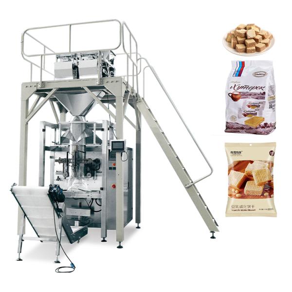 PE CE LCD Lollipop Snack Food Bagging Machine 720m 10L Soft Candy